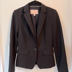 Banana Republic Fitted Pin Stripe Blazer